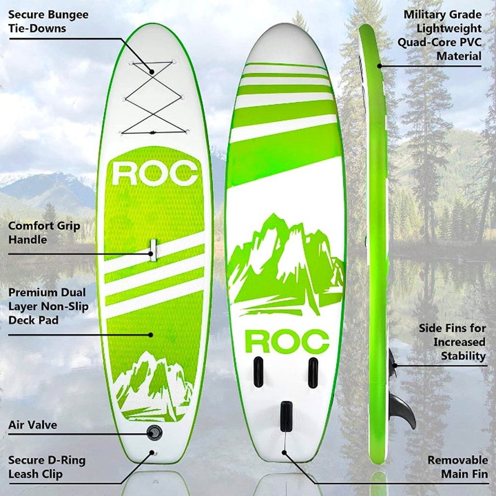 NWT Roc Inflatable Stand Up Paddle Board